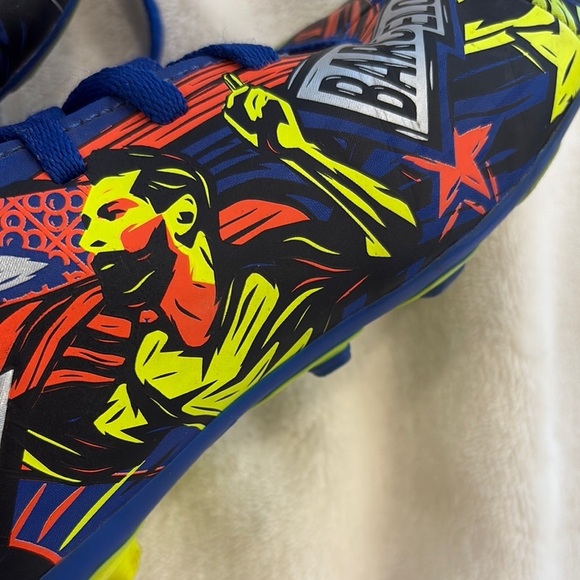 Adidas Vibrant Kids soccer cleats  with Graphic Design size youth 13 - Picture 5 of 7